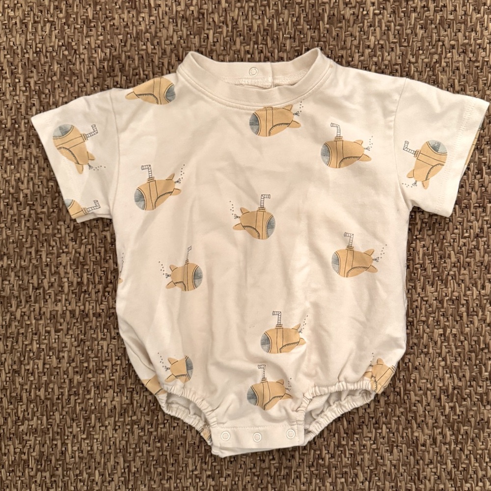 Rylee + Cru short Sleeve bubble Onsie